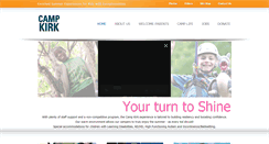 Desktop Screenshot of campkirk.com